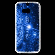 Coque HTC One M8s Astrologie bleue