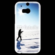 Coque HTC One M8s Ski de fond