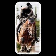 Coque HTC One M8s Jumping Equitation