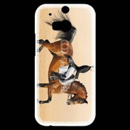 Coque HTC One M8s Dressage Equitation 3