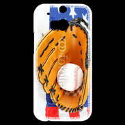 Coque HTC One M8s Gants de Baseball