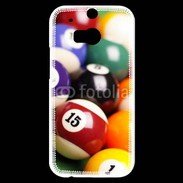 Coque HTC One M8s Boules de billard