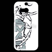 Coque HTC One M8s Smash volley ball