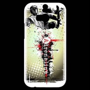 Coque HTC One M8s Adrénaline skate