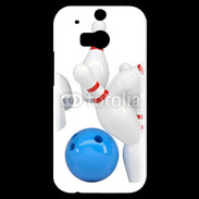 Coque HTC One M8s Quille de Bowling 3