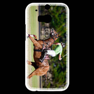 Coque HTC One M8s Joueur de polo