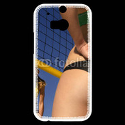 Coque HTC One M8s Beach volley 2