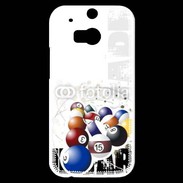 Coque HTC One M8s Billard 5