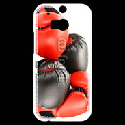 Coque HTC One M8s Paire de gant de boxe
