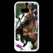 Coque HTC One M8s Saut d'obstacle Equitation