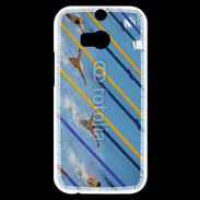 Coque HTC One M8s Compétition de natation
