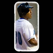 Coque HTC One M8s Joueur de baseball