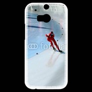 Coque HTC One M8s Patinage de vitesse Short track