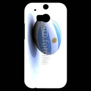 Coque HTC One M8s Ballon de rugby Argentine