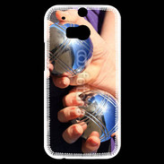 Coque HTC One M8s Pétanque féminine