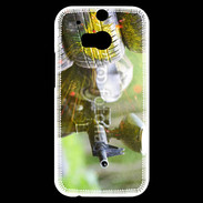 Coque HTC One M8s Joueur de paintball 1