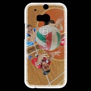Coque HTC One M8s Joueuses de volleyball au filet