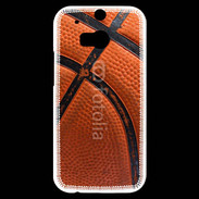 Coque HTC One M8s Fond ballon de basket