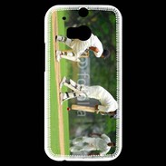 Coque HTC One M8s Joueurs de cricket 1