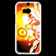 Coque HTC One M8s Illustration BMX 2