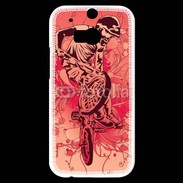 Coque HTC One M8s Illustration BMX 3