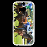 Coque HTC One M8s Course de chevaux 5