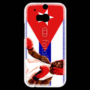 Coque HTC One M8s Boxe amateur Cuba