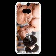 Coque HTC One M8s Musculation biceps 1
