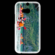 Coque HTC One M8s Balade en canoë kayak 2