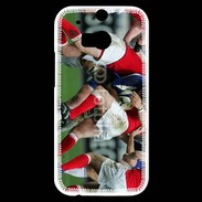 Coque HTC One M8s Percussion de rugby