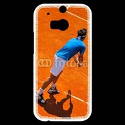 Coque HTC One M8s Match de tennis sur terre battue
