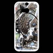 Coque HTC One M8s Cyclisme roue arrière