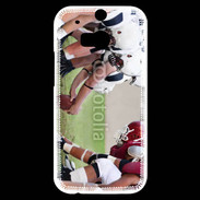 Coque HTC One M8s Face à face football américain