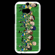 Coque HTC One M8s Cartoon rugby 1