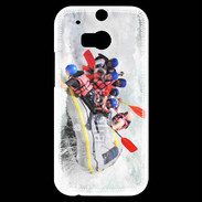 Coque HTC One M8s Rafting en rivière très agitée 