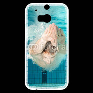 Coque HTC One M8s Nageur sous l'eau 5