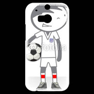Coque HTC One M8s Footballeur