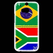 Coque HTC One M8s Coupe du monde 2014