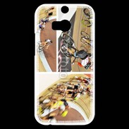 Coque HTC One M8s Passion du vélo sur piste 25
