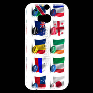 Coque HTC One M8s Coupe du monde de rugby 25