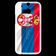 Coque HTC One M8s Drapeau Serbie
