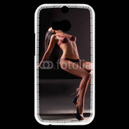 Coque HTC One M8s Body painting Femme