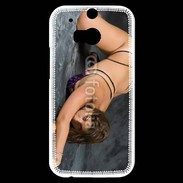 Coque HTC One M8s Charme lingerie