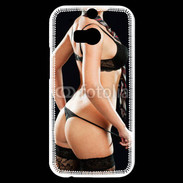 Coque HTC One M8s Lingerie de charme avec cravate