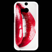 Coque HTC One M8s Bouche sexy gloss rouge