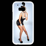 Coque HTC One M8s Femme sexy lapin