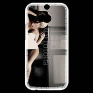 Coque HTC One M8s femme sexy canapé 2