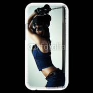 Coque HTC One M8s Pole dance menotte