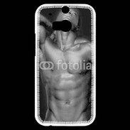 Coque HTC One M8s Torse homme musclé
