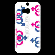 Coque HTC One M8s Symboles homme femme
